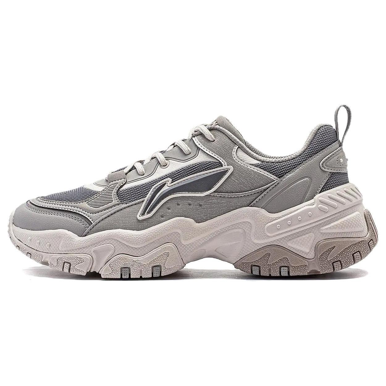 Li-Ning Brown Sugar Grey Beige Men s AGCT423-4 EU 43
