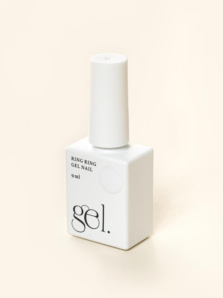 Ring Ring One-Step Gel Nail Polish, 9ml Snow White