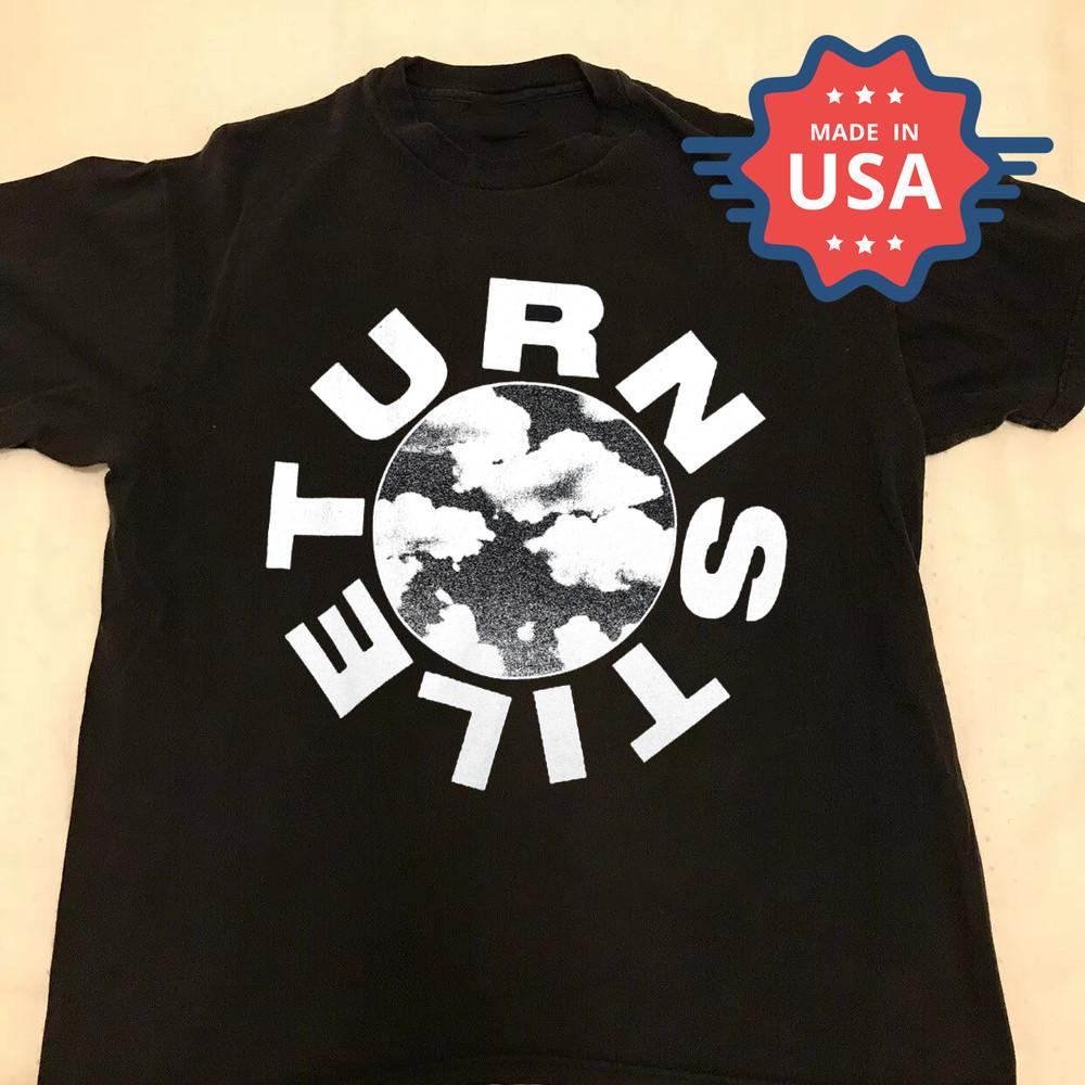 

Винтажная футболка с принтом Turnstile Glow On Band Унисекс Концертная от S до 5XL SG313 Унисекс Футболка XL