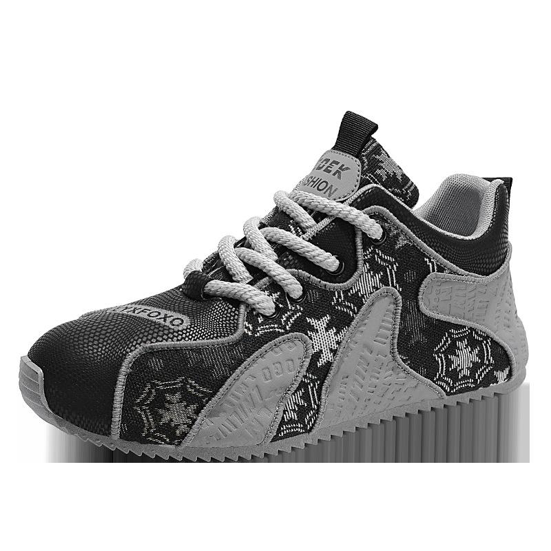 Mens Shoes Casual Sneakers 2025 Spring New Fashion Laced Up Anti-slip Wear-resistant Comfortable Outdoor Sports Shoes Zapatillas