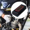 Quick Install Rubber Brake Pedal Protector Non Slip Tread Pattern Comfortable Foot Rest Quick Installation for BAJAJ