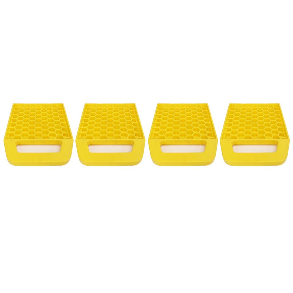4PCS RV   Pad Prevent  s Sinking Anti Slip Wther Proof Leveling   Block for     Trailer