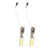 2Pcs H3 COB LED Helle Xenon Weiß 6000K Auto Auto Nebel Licht Lampe Birne 12V 10W