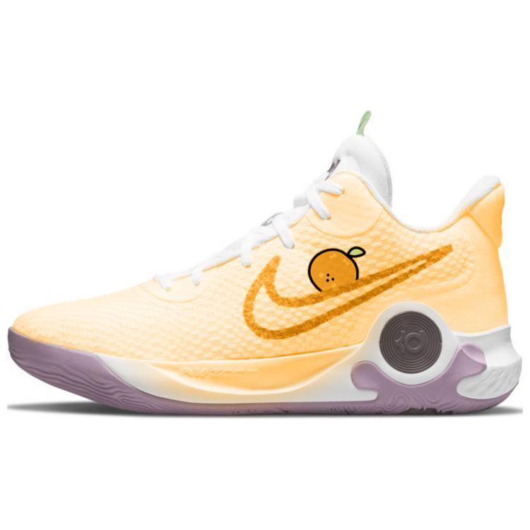 

Nike KD Trey 5 IX Slip Resistant Abrasion Resistant Mid top Vintage Basketball Shoes Unisex Orange DJ6922-100(Team409-) 45