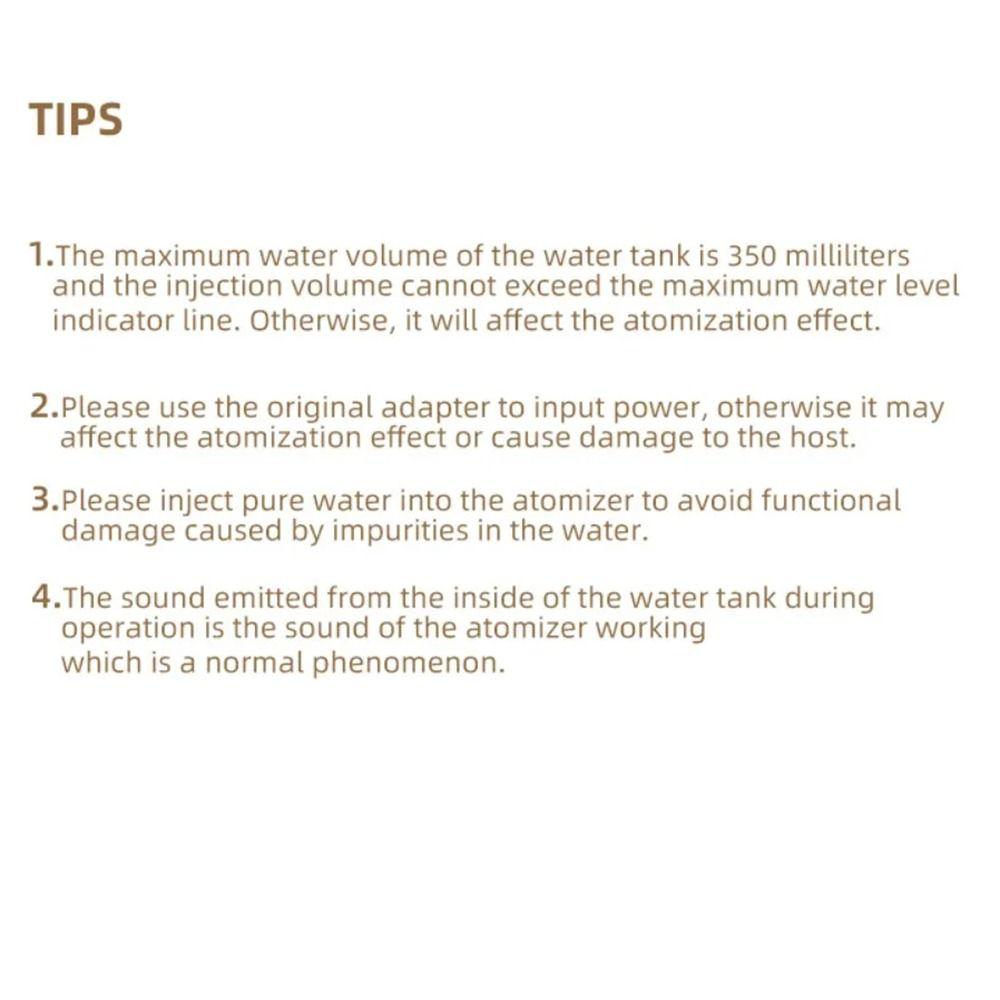 Colorful Light Aroma Air Humidifier Creative Essential Oil Diffuser Landscape Humidifier Bedroom