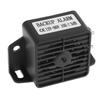 12-60V Decibel Backup 107dB Reversing Horn IPX6 Waterproof Backup Alarm Siren Beeper for Vehicle Reversing Reminder