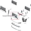 6608412186 Compatible Front Grille Trim for ZEEKR 9X