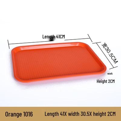 Bandeja Rectangular de Plástico para Servir