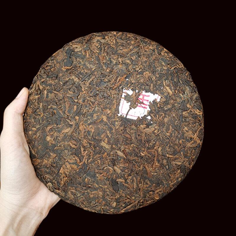 357g Yunnan Pu'er Ripe Tea Menghai Banzhang Palace Pu'er Tea Puer Tea Cake