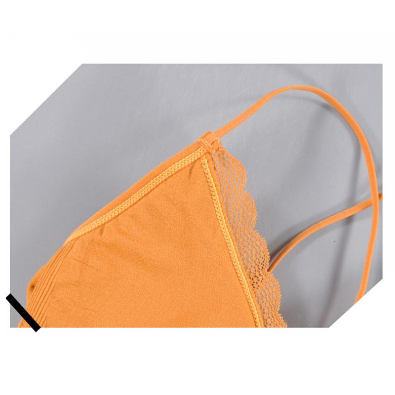 Bezšvové tenké ramienka Cross Beauty Back Lace Edge Beauty Back Yoga Sports Bra