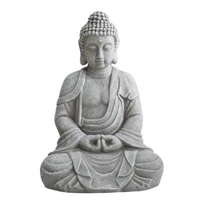 Garden Buddha Figurine Buddha Statue Decoration Clay For Garden 52 Cm Large