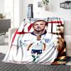 1pc Harry Kane3 Blanket, Gift, for Men and Women, Soft Blanket, Good for Sofa Bed Couch Travel, Lightweight Flannel Blanket