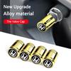 Metallic New 4Pc Car Wheel Tire Valve Caps Air Stem Covers Accessorie For Honda Accord Odyssey CRV Jazz Pilot Civic City HRV CRX GI1