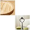 2/3-Layer Round Tiered Fruit Plate Decorative Cake Serving Tray Wooden Cupcake Stand  Christmas
