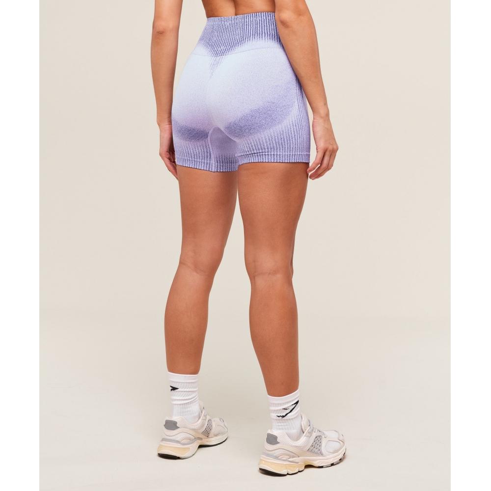 Gymshark Diffuse Seamless Shorts Fresh Lilac Cobalt Purple B3b6f Pb88