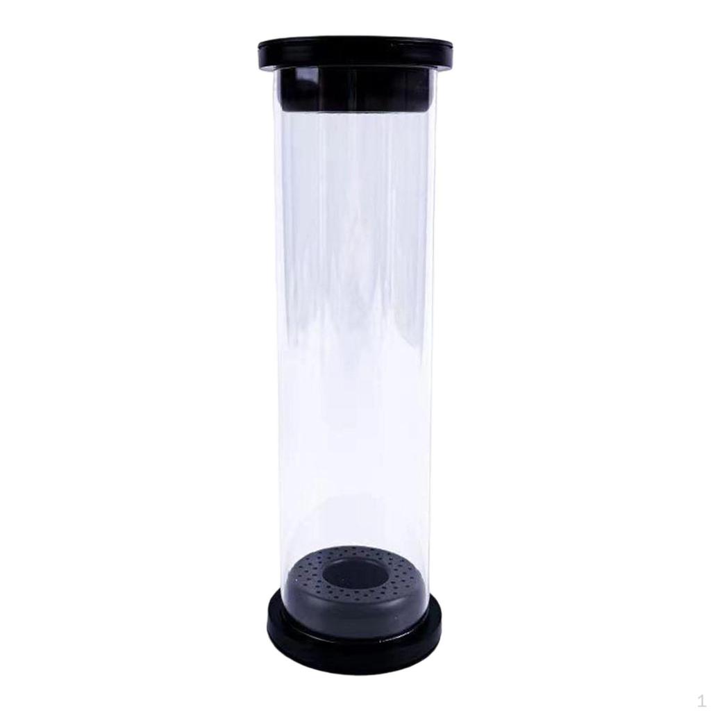 Badminton Ball Storage Tube, Water Resistant, Transparent, Multipurpose, Shuttlecocks,