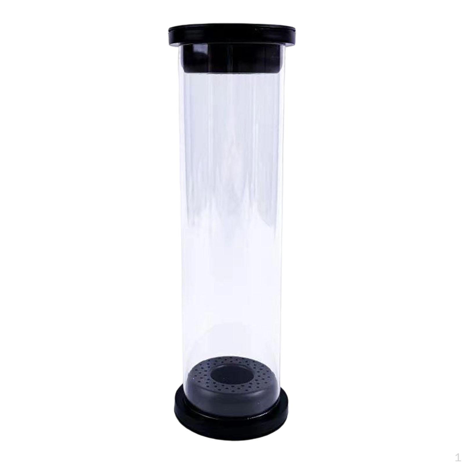 

Badminton Ball Storage Tube, Water Resistant, Transparent, Multipurpose, Shuttlecocks, 6.65cmx23.4cm