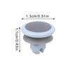 2pcs Thumbstick Caps for 1000 2000 Game Controller Thumb Grip Joystick Covers Replacement Analog Stick Rocker Caps