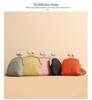Women's Genuine Leather Litchi Grain Mini Coin Purse & Lipstick Clasp Bag