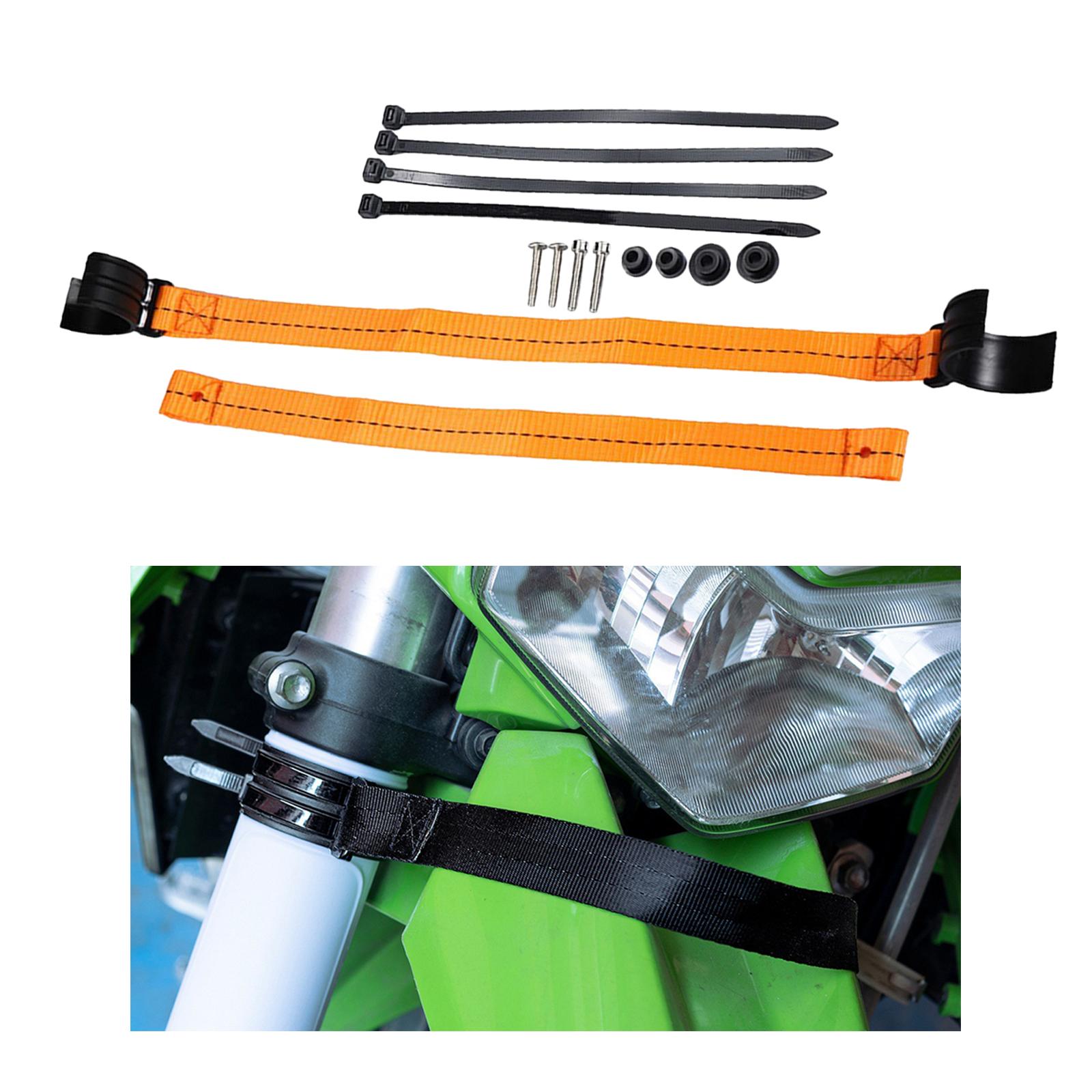 

Motorcycle Rescue Pulling Belts Universal Nylon for Rear Seat Motocross оранжевый