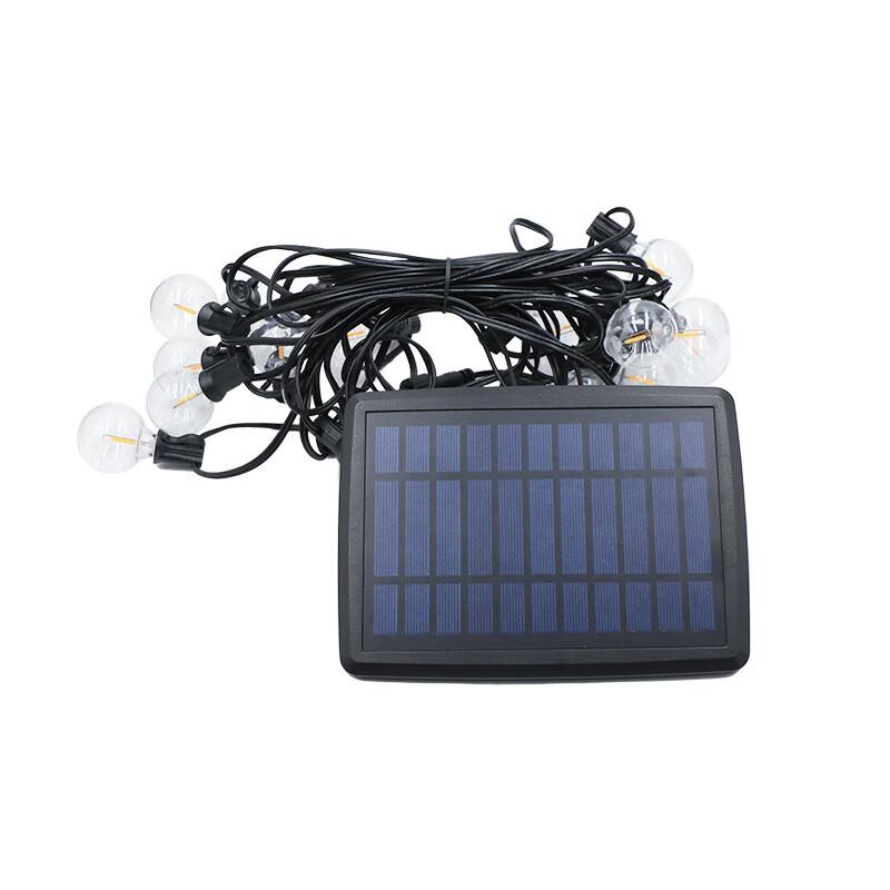 G50 Solar Globe String Lights with Remote Control