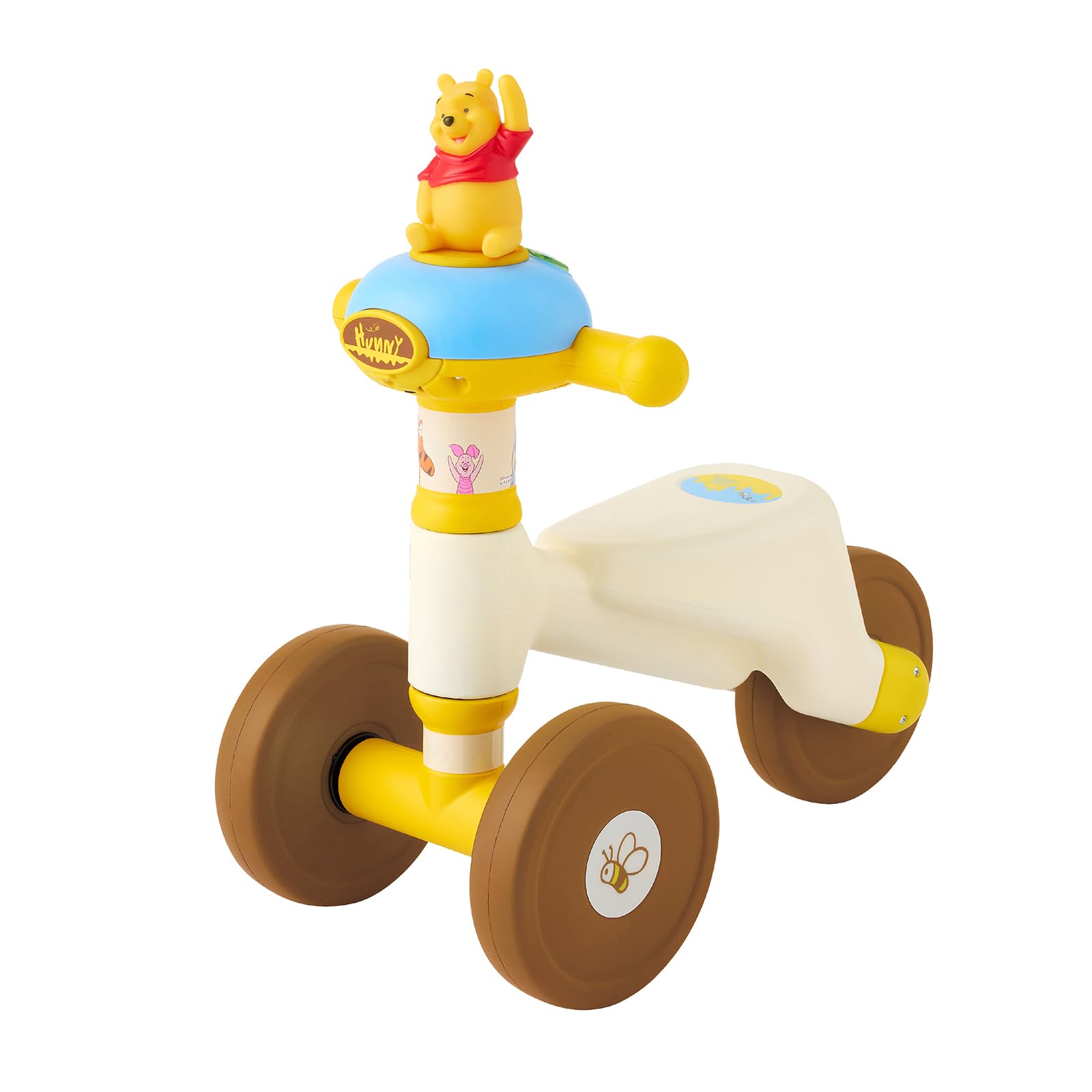 

[Official] Ides Disney Honey Ride Pooh | Light-Up & Sound-Emitting Ride-On Toy | Winnie the Pooh for Ages 1-3, Perfect Birthday Gift