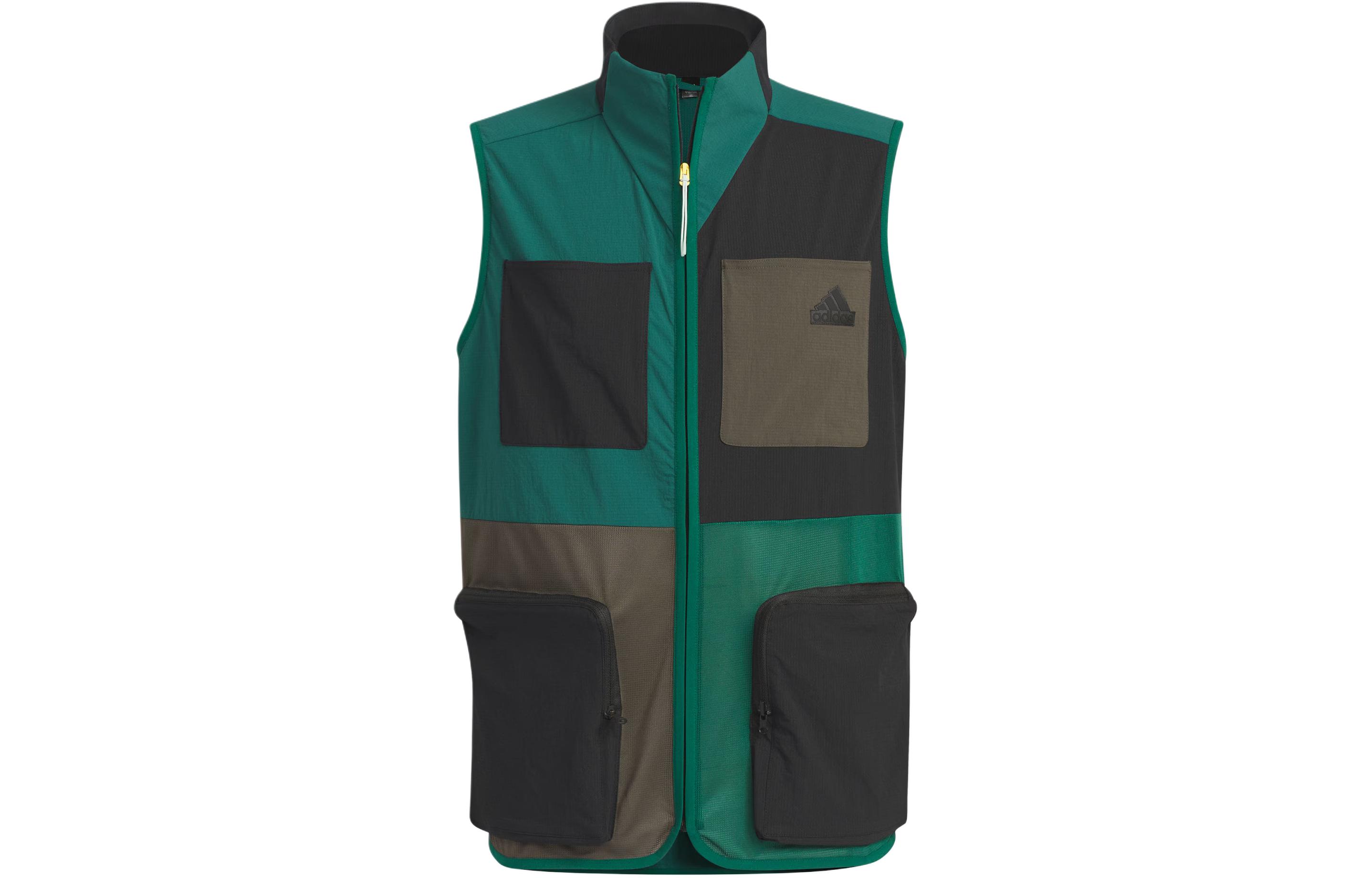 Adidas CITY ESCAPE WOVEN VEST Unisex Forest Green JI9811 M
