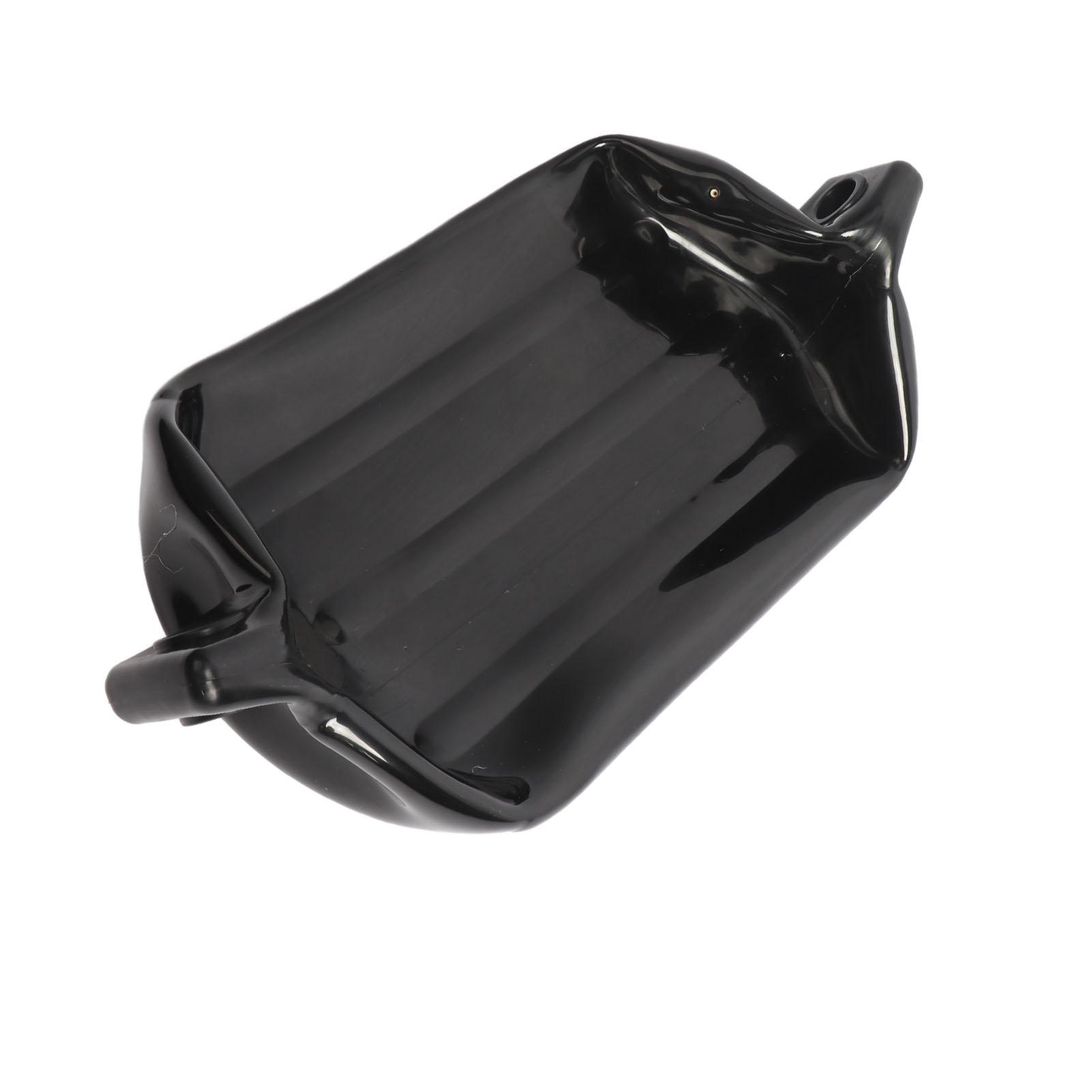 

4Pcs Inflatable Boat Bumper with 2m Black Rope Ribbed Buoys Docking for Yacht Pontoon Fishing Boats Marine Protection