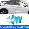 For Mitsubishi Eclipse Cross 2017-2024 2025 Window Sill Window Center B C Pillar Posts Cover Trim Bezel Accessories Car Styling