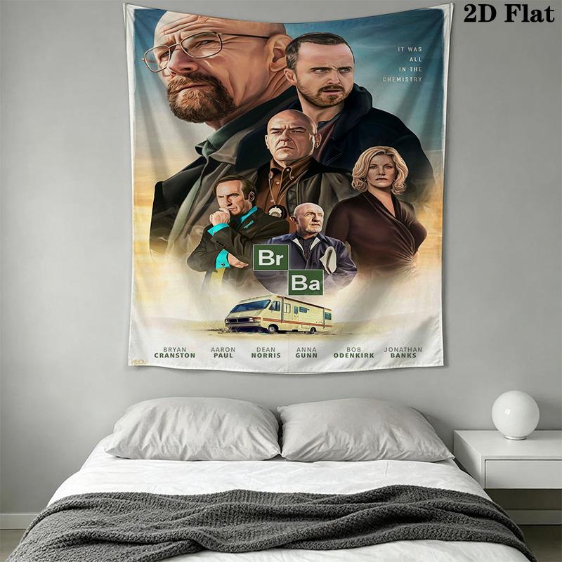 Bad Aesthetic Wall Tapestry Tapestry Fashion Print Wallmounted Homestay Soft Decoration Tapestry Atmospheric Background Cloth Home Decor