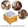 Mini Electric Pottery Wheel 10 Cm (Variable Speed, Dual Rotation, Removable Splash Tray)