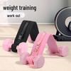 Weighted Leather Belt for Weightlifting, Dumbbell & Barbell Training, Glute Bridge, and Hip Thrust Assistance