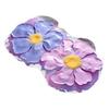 Floor Mat with Anti-Slip Bottom Quick-Drying Material 3D Floral Pattern Bathtub Mat Bathroom Kitchen Entryway Decor