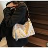 Large Capacity Embroidery Shoulder Bag Chinese Style New Chinese Style Handbag  Girls