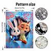 Disney DIY Pearl Painting Judy and Nick Decorative Painting Creative Ornaments Friends Gifts Desktop Furnishings Home Decoration