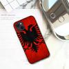 RUICHI Albania Flag Phone Case For iPhone 11 12 Mini 13 Pro XS Max X 8 7 6s Plus 5 SE XR Shell