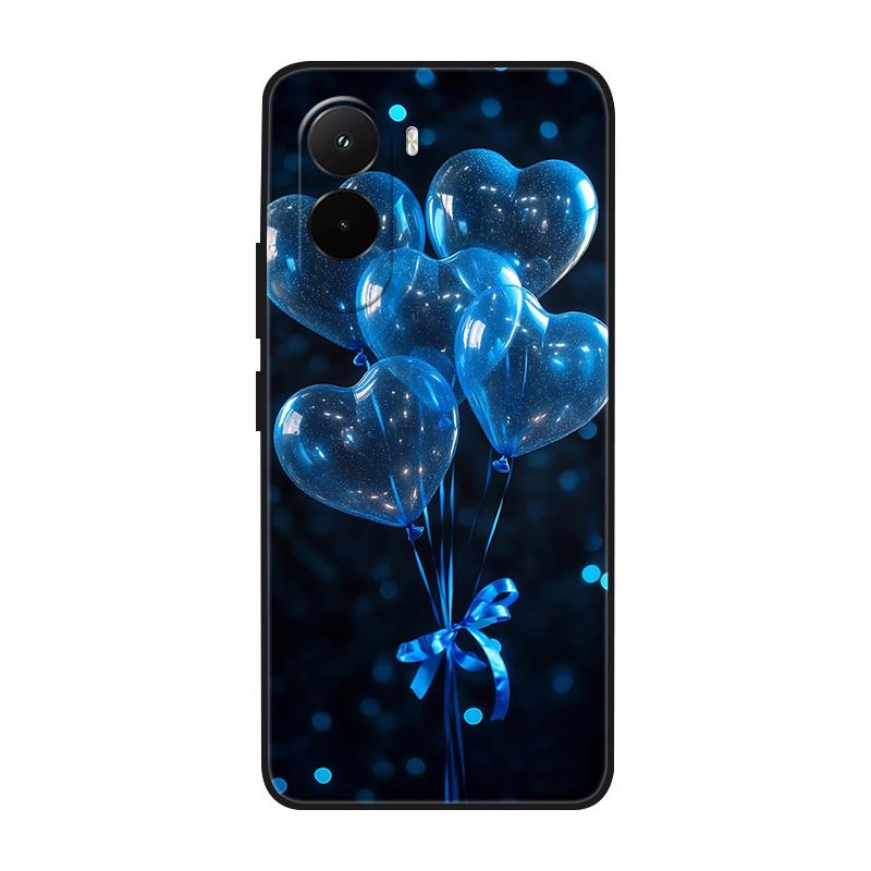 Etui na Poco M7 4G Fajne Malowane Marmurem Miękki Silikonowy Tylny Pokrowiec Na Xiaomi PocoM7 4G TPU Zderzak Fundas Poco M7 4G M 7 Coque