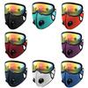 New Cycling Face Mask With Goggles Dust Mask Sport Washable Reusable Facemask For Men Bandana Filters Mask