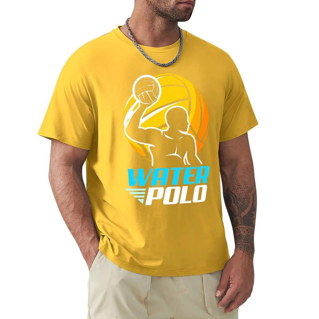 Water Polo Player T Shirts WoMen Man's T-shirt Cotton Summer Tshirts Short Sleeve Graphics T-shirts Tee Tops