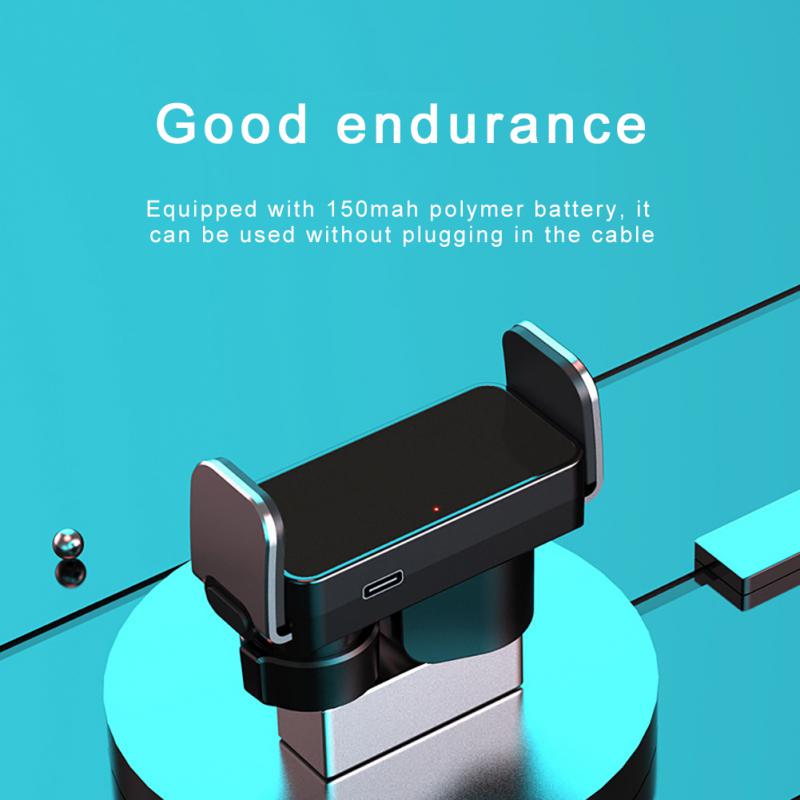 Universal Car Electric Mobile Phone Holder Car Aluminum Alloy Instrument Panel Holder Car Navigation Air Outlet Smart