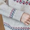 MAXZA Nordic Snow Knit Zip Cardigan Ze12qd003na