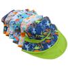 Kids Beach Shawl Sun Hat Cute Cartoon Print Hat Bucket Hat with Face Neck Coverage Kids Sun Hat Comfortable for Girls