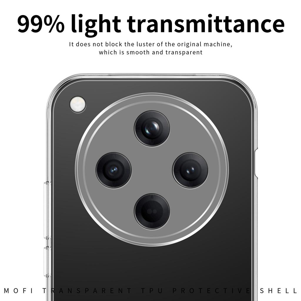 For Oppo Find X8s+ 5G Clear Phone Case MOFI Ultra-Thin TPU Phone Back Cover