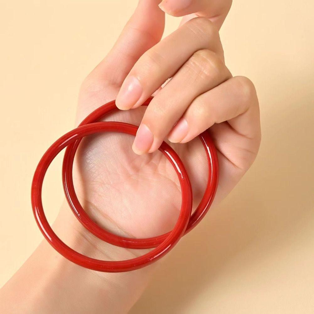 Oriental Charm Boutique Stone Bracelet Elegant Jingle Fine Bracelet Exquisite Jingle Bangles Girls