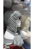 2025 Korean Style Knit Hat: Large Fit, Face Slimming, Warm Ear Protection, Solid Color, Autumn/Winter Fashion.