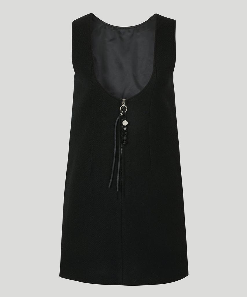 Supaeg Two-Way Beaded Mini Dress _ Black, Gray