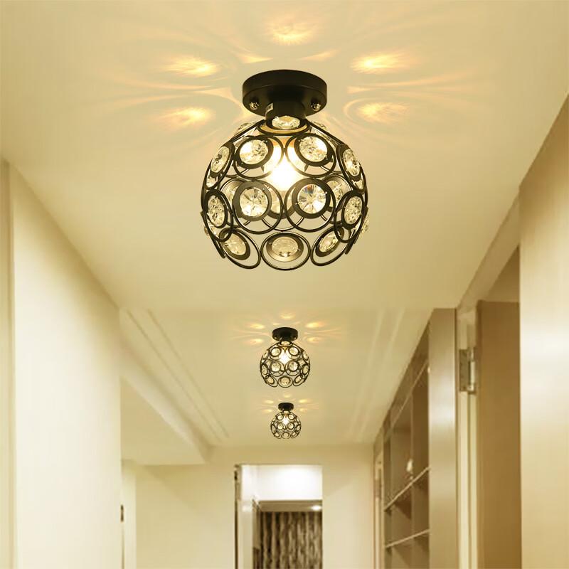 Lustră și pendul Oeny Pumpkin Crystal LED