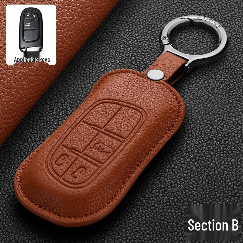 Jeep Compass, Grand Commander, Cherokee, Renegade Key Cover and Buckle