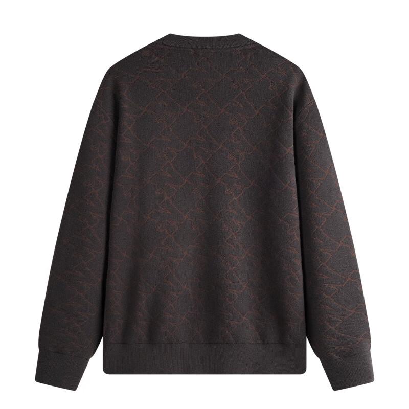 Navigare Men's 25 A/W Round Neck Wool Blend Knit Sweater