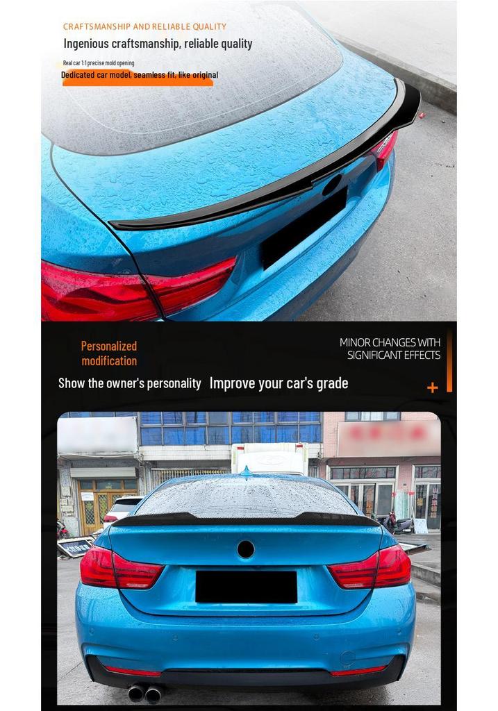 BMW 4 Series F36 PSM-Style Rear Spoiler Wing 2014-2020 
